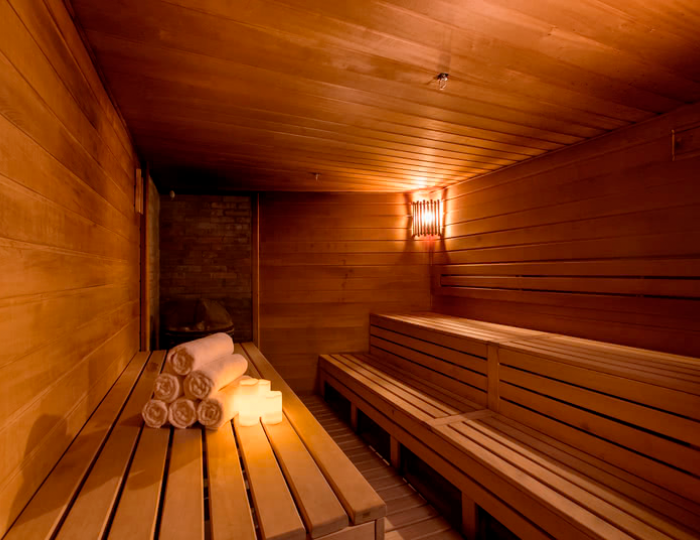 Финская сауна - Отель Bridge Resort / Бридж Резорт