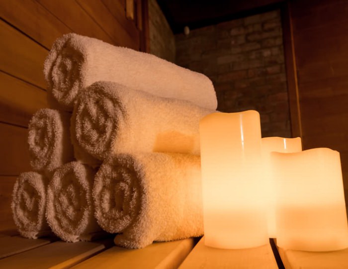 Финская сауна - Отель Bridge Resort / Бридж Резорт